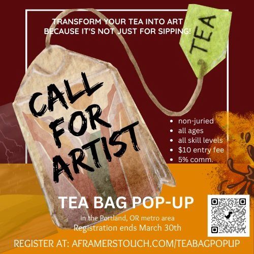 Second Annual Tea Bag Pop-up Exhibit