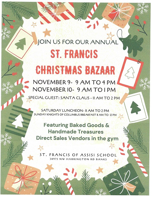 St Francis Christmas Bazaar